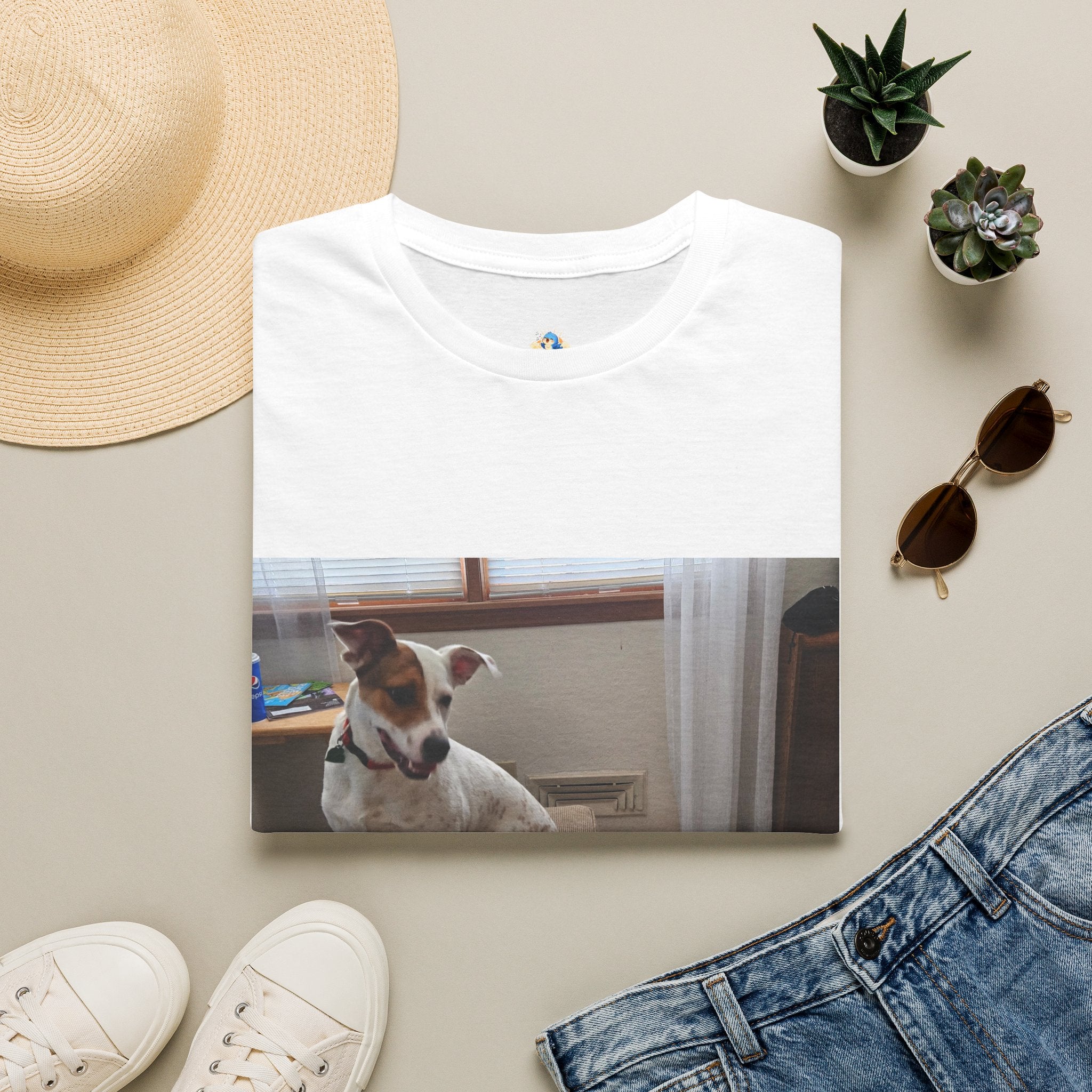 Personalize image and text - Unisex Softstyle T-Shirt