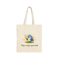 Singing Bluebird Tote Bag – Inspirational Music Lover Gift – ‘Keep a Song in Your Heart’