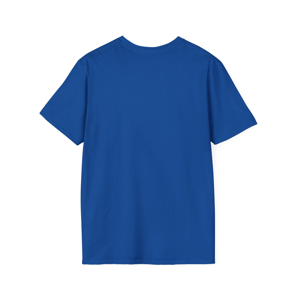Baseball Stitch Tee — Minimal Red Stitch Design T-Shirt