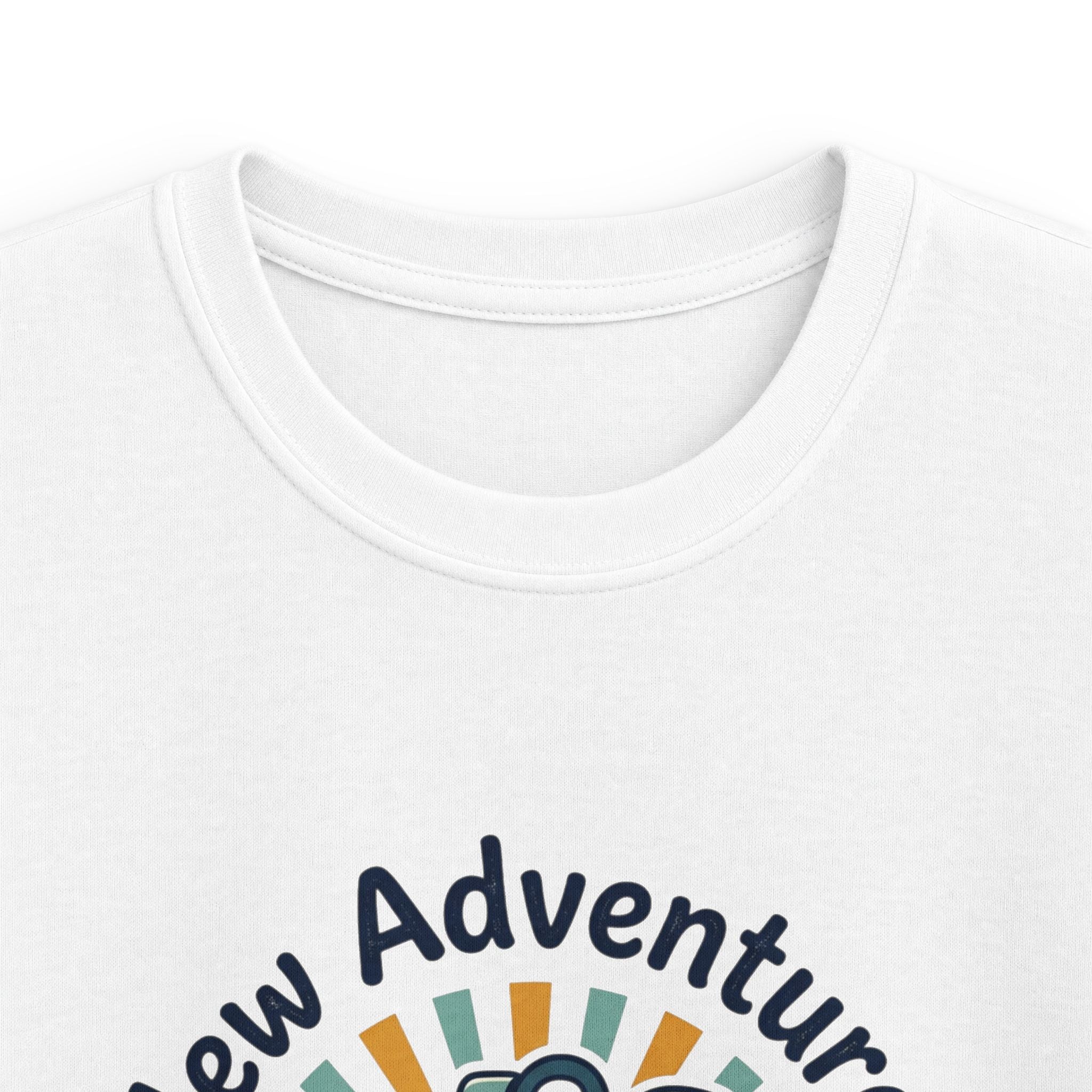 Kids Tee — "New Adventures" Backpack Graphic