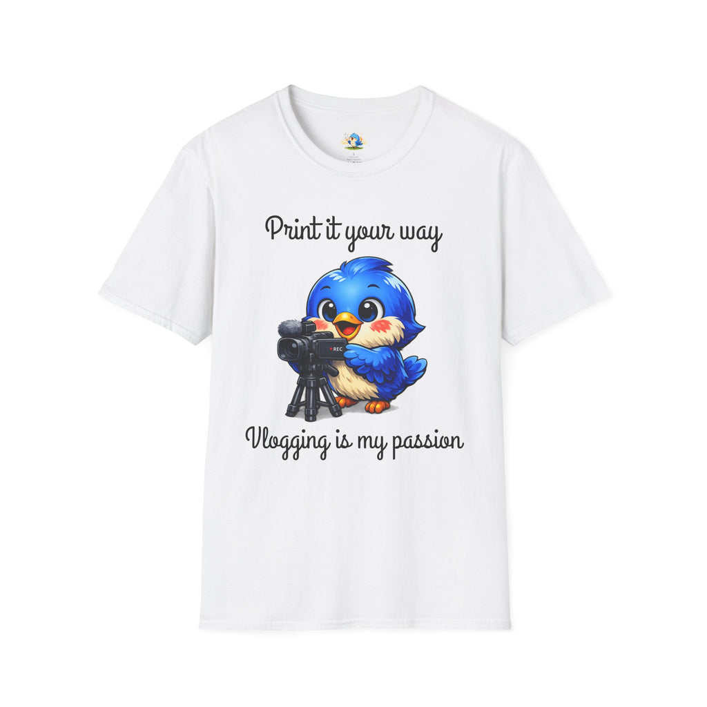 Personalized Vlogger Tee – Add Your Name