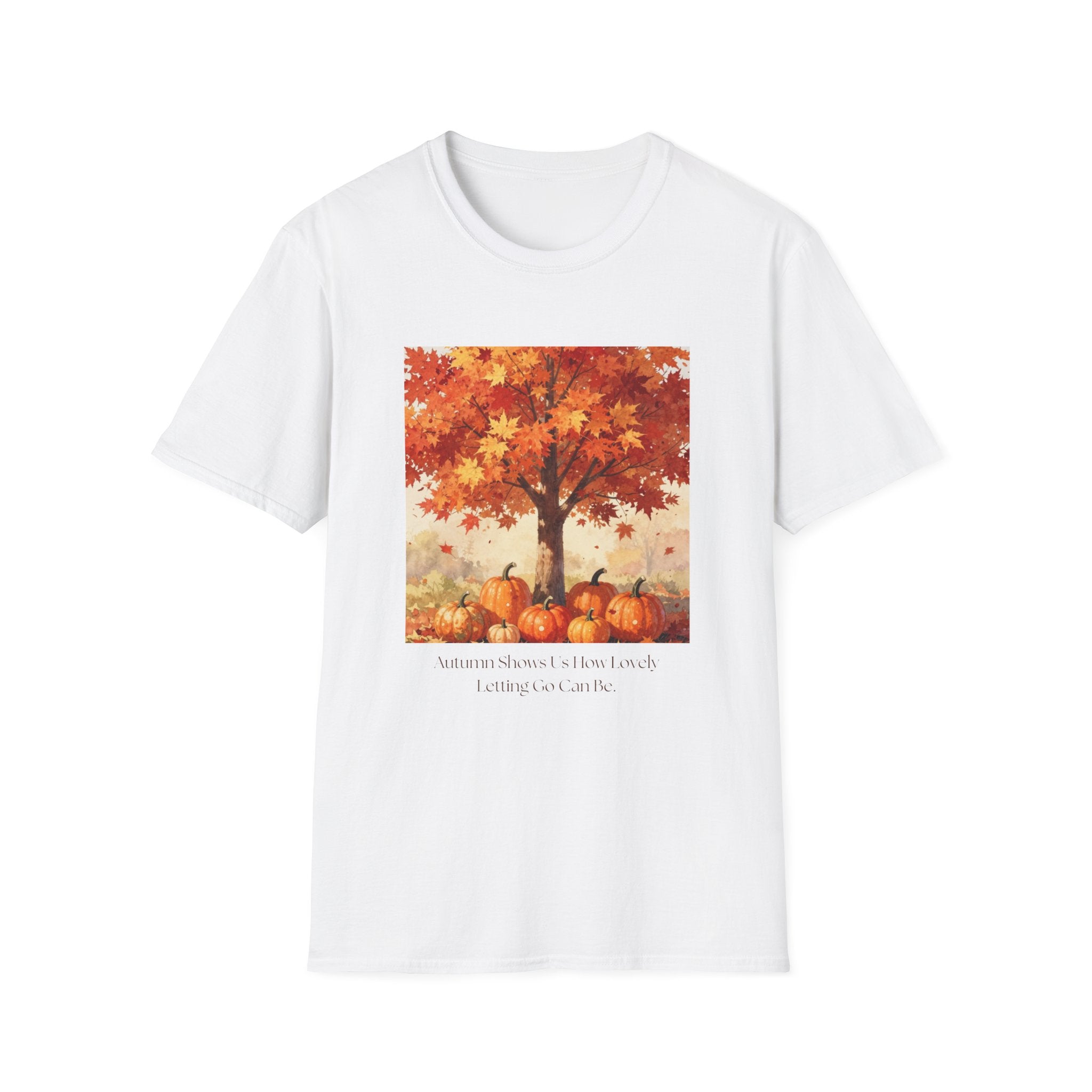 Fall Scene - Unisex Softstyle T-Shirt