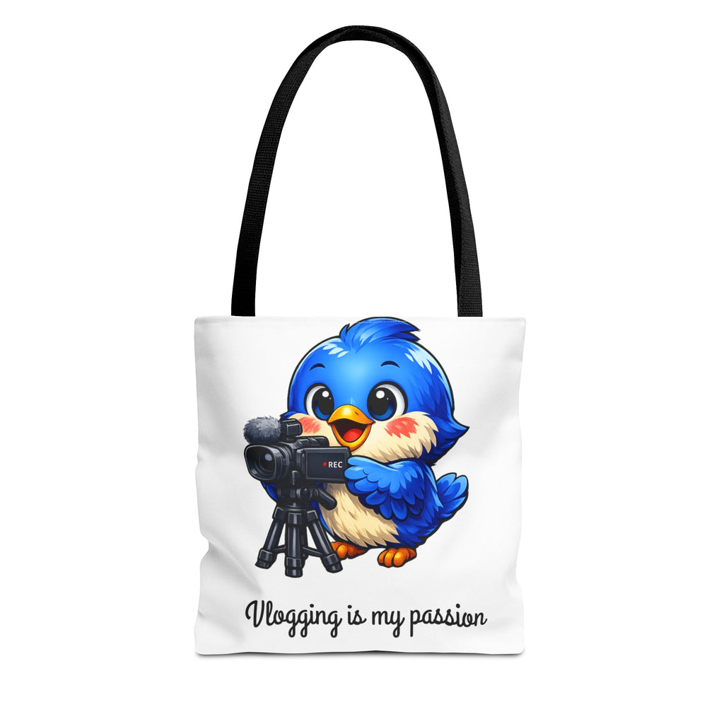 Vlogging Bluebird – Premium Tote Bag