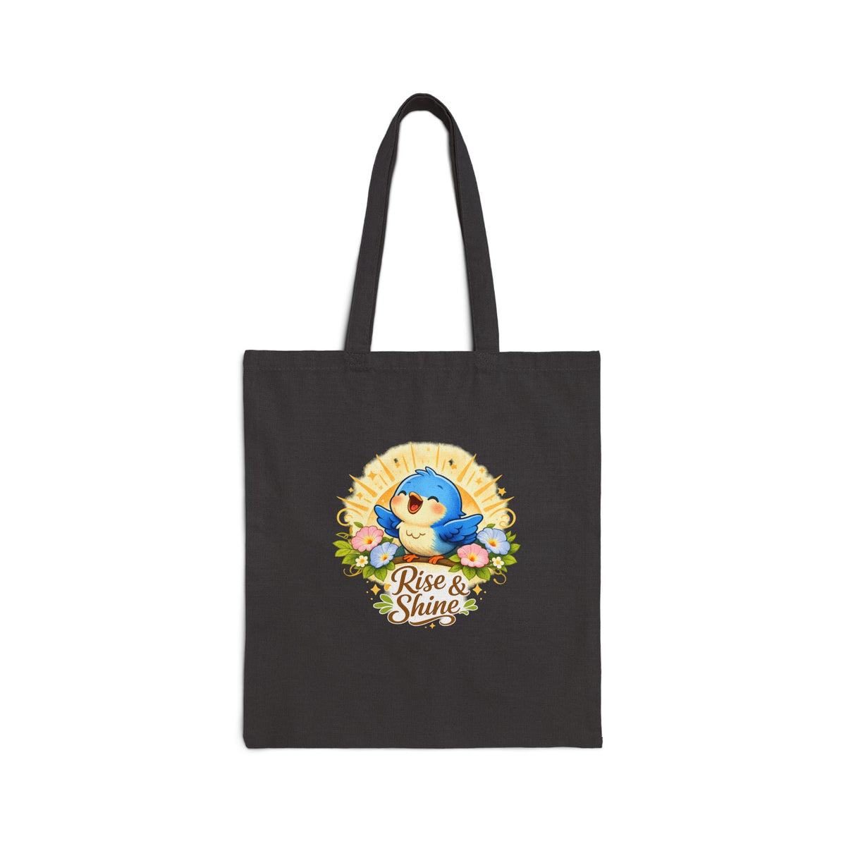Rise & Shine Morning Tote – Singing Bluebird Design