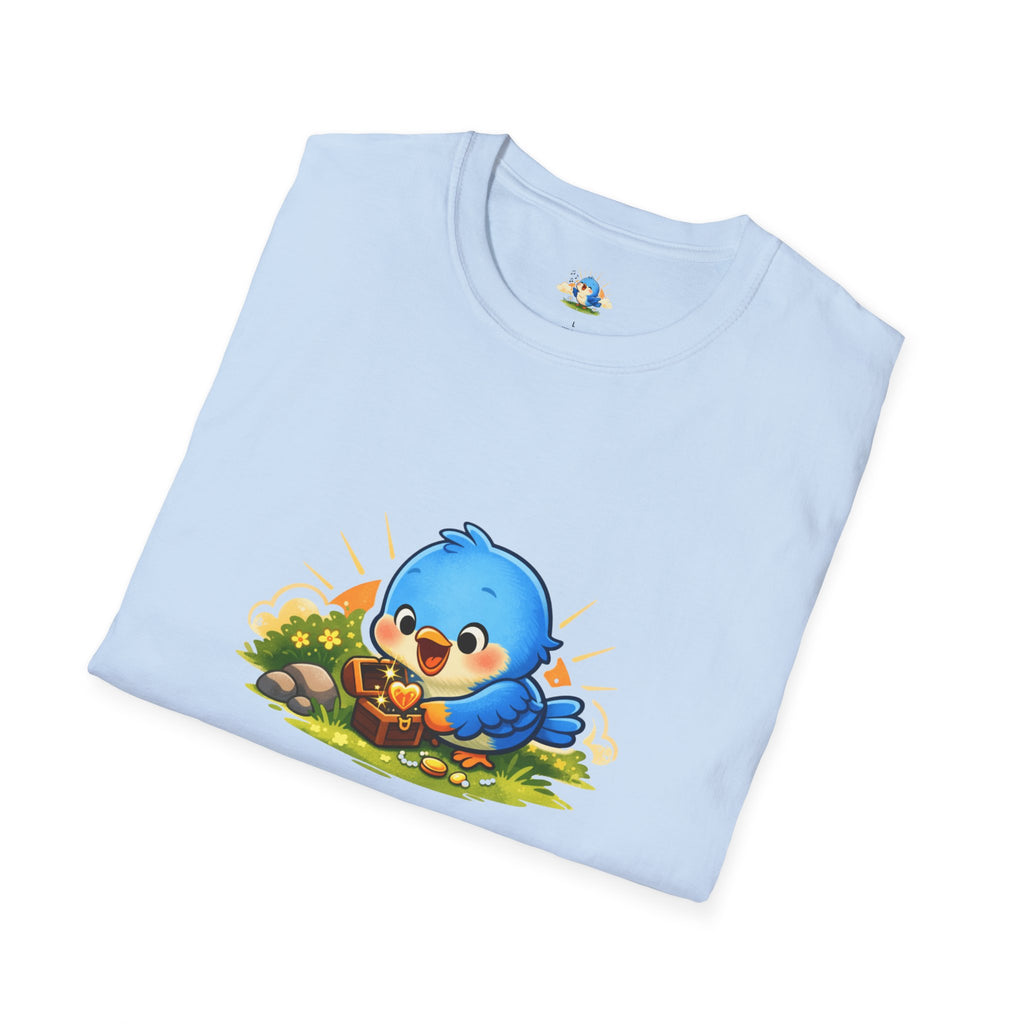 “Treasure Hunter at Heart” Bluebird Tee