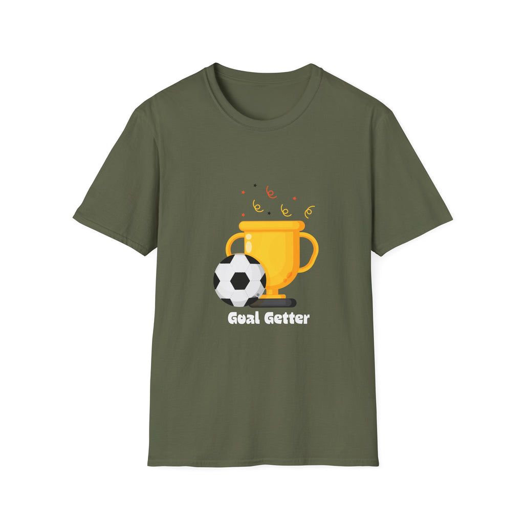 Soccer Champion Trophy T-Shirt — Kids & Fans Victory Tee