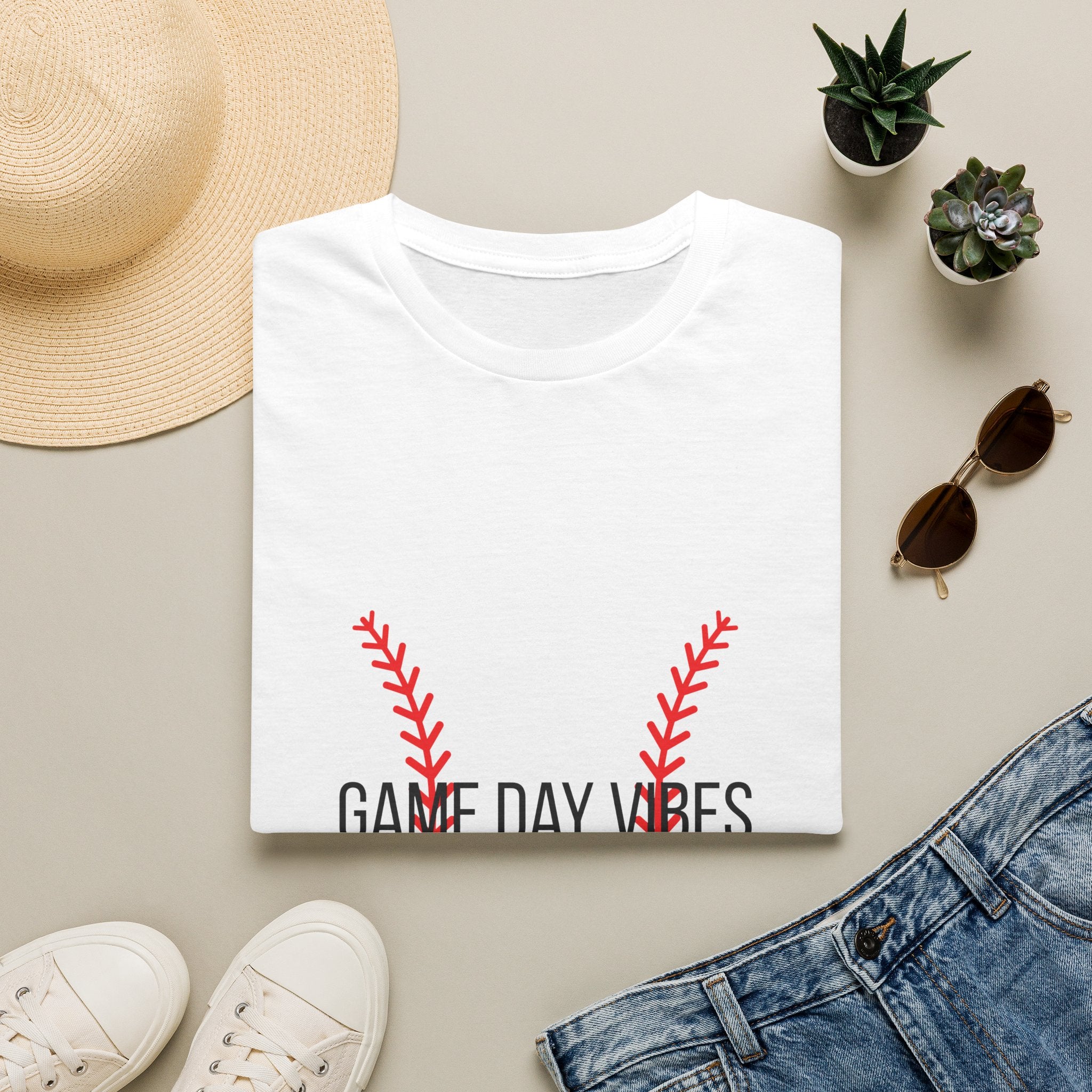 Baseball 'Game Day Vibes' T-Shirt