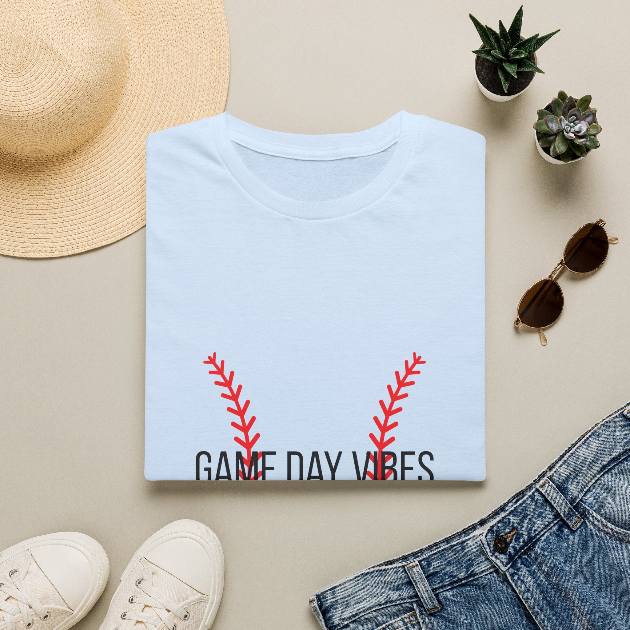 Baseball 'Game Day Vibes' T-Shirt