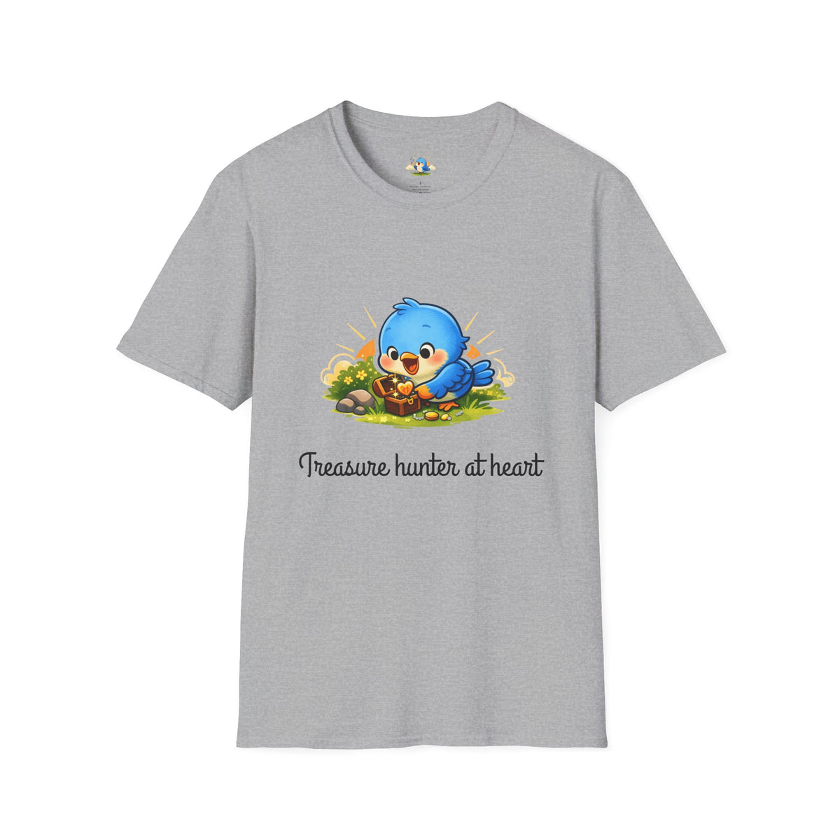 “Treasure Hunter at Heart” Bluebird Tee