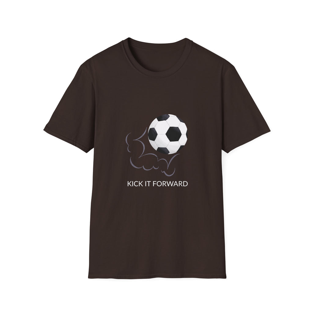 Soccer Kick T-Shirt — Minimal Football Graphic Tee