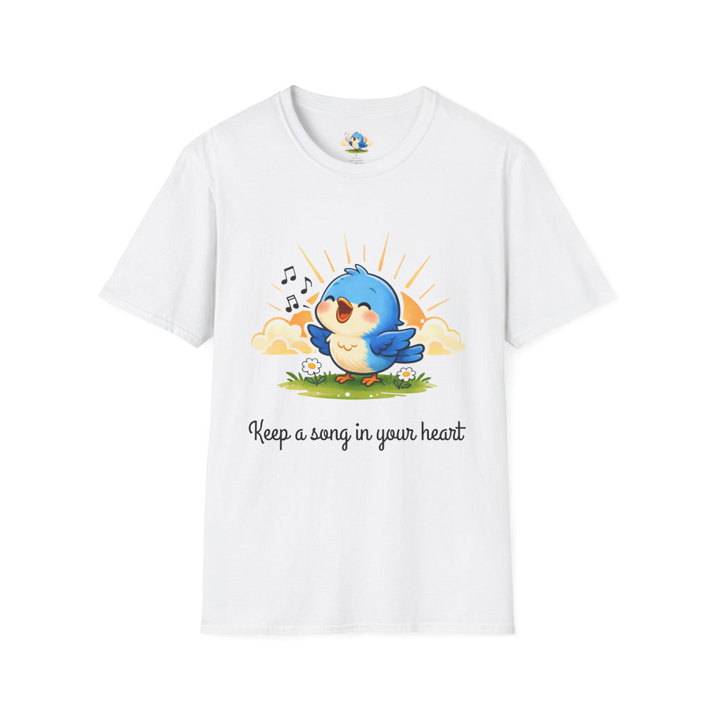 “Keep a Song in Your Heart” Singing Bluebird Tee