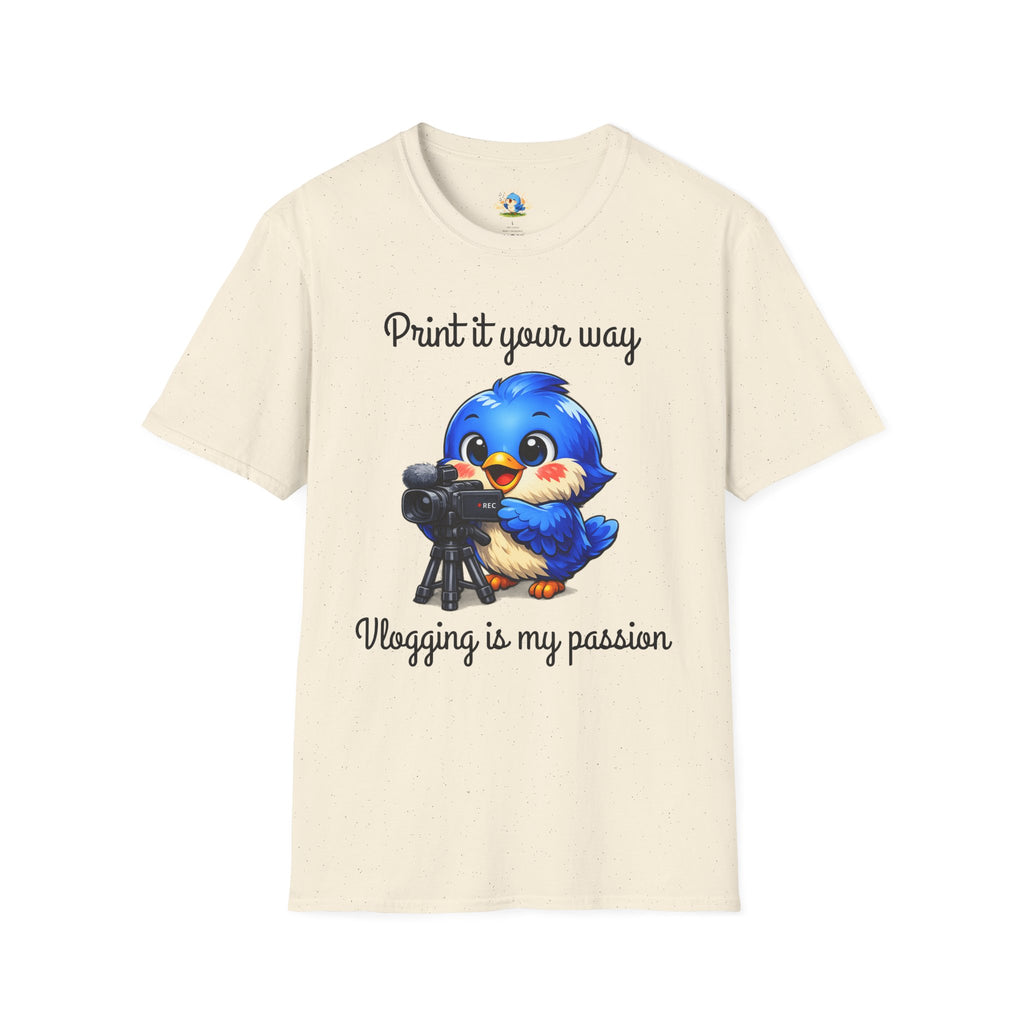 Personalized Vlogger Tee – Add Your Name