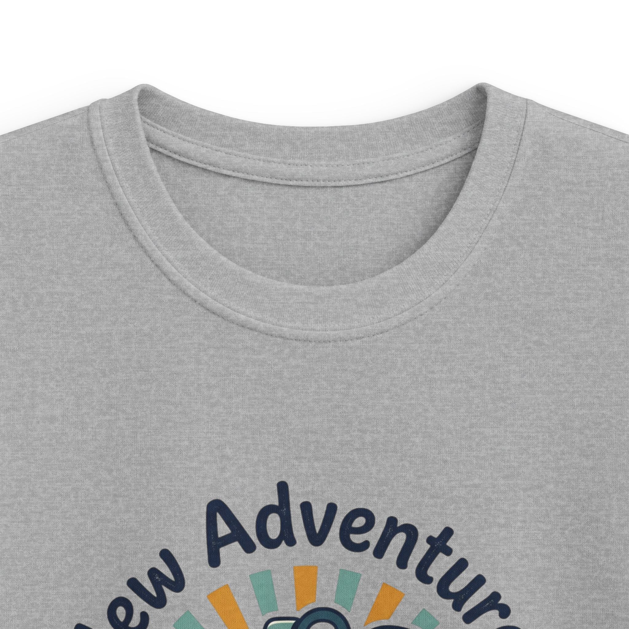 Kids Tee — "New Adventures" Backpack Graphic