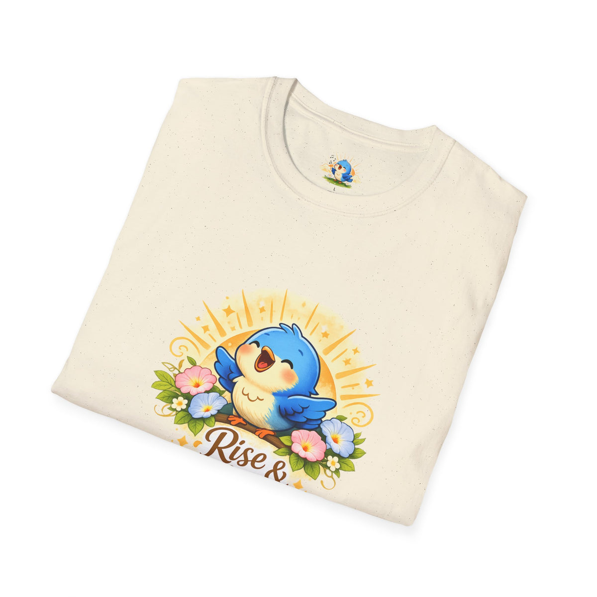 Personalized “Rise & Shine” Singing Bluebird Tee