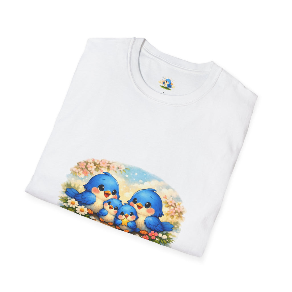 “Family Means Everything” Bluebird Family Tee