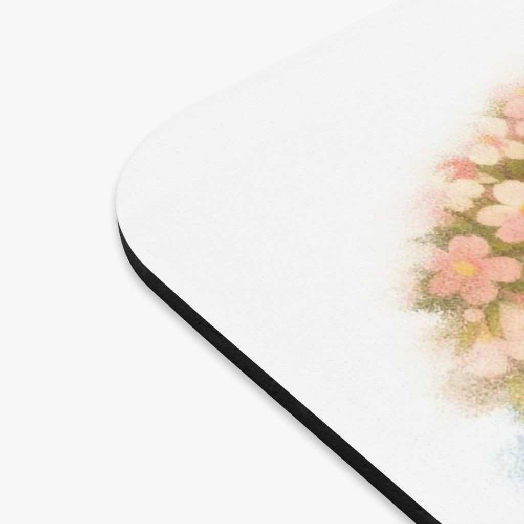 Family Bluebirds Mouse Pad – Sentimental Desk Décor for Moms, Grandmas & Bird Lovers