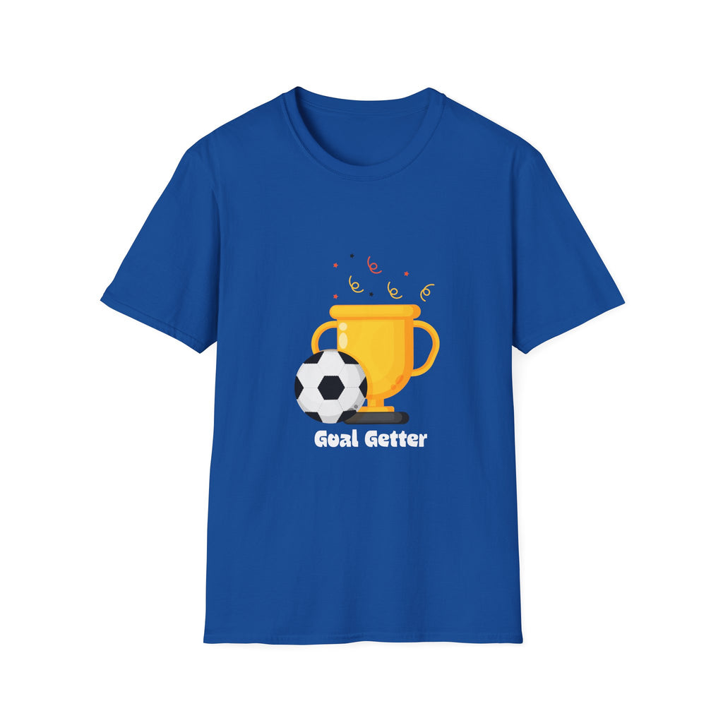 Soccer Champion Trophy T-Shirt — Kids & Fans Victory Tee