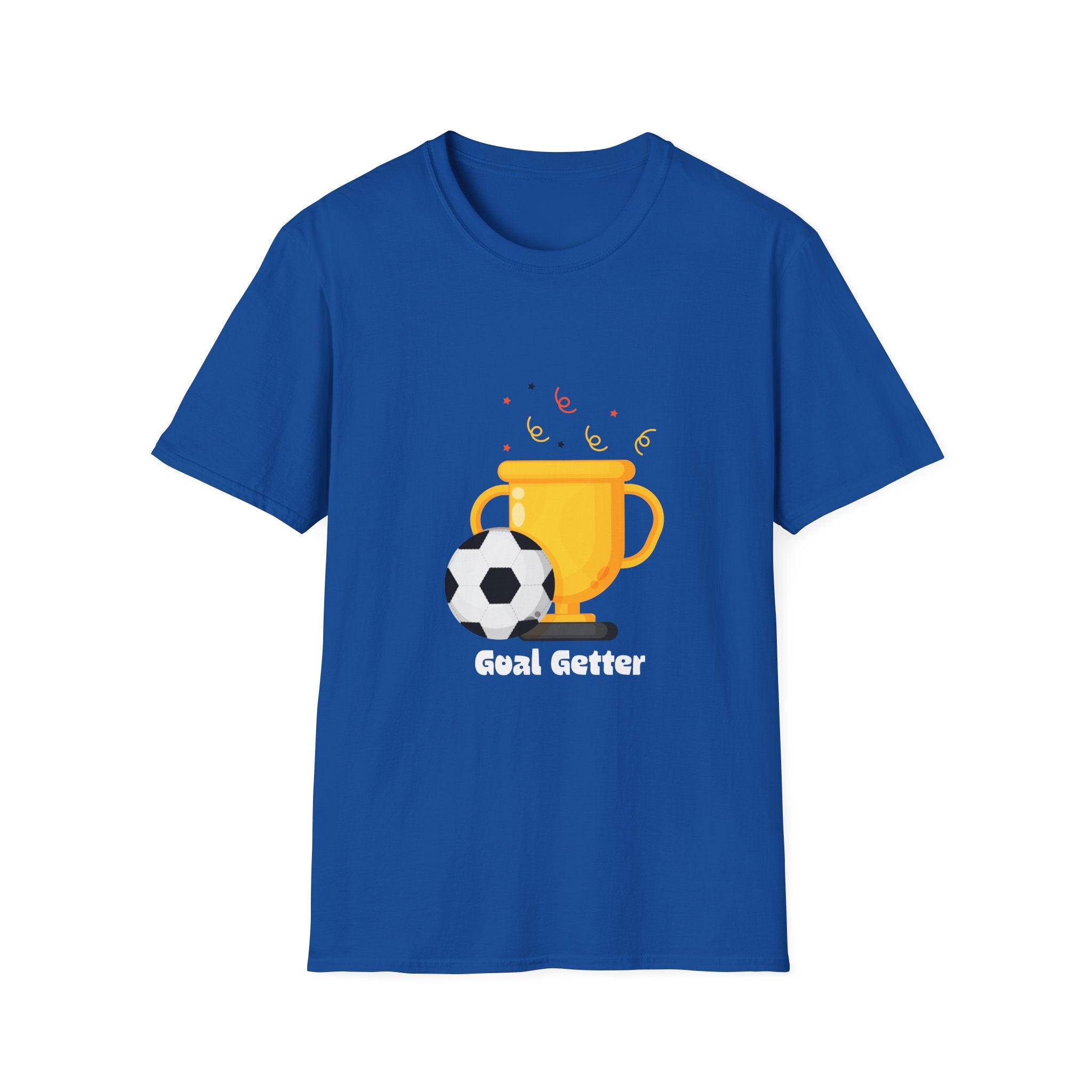 Soccer Champion Trophy T-Shirt — Kids & Fans Victory Tee
