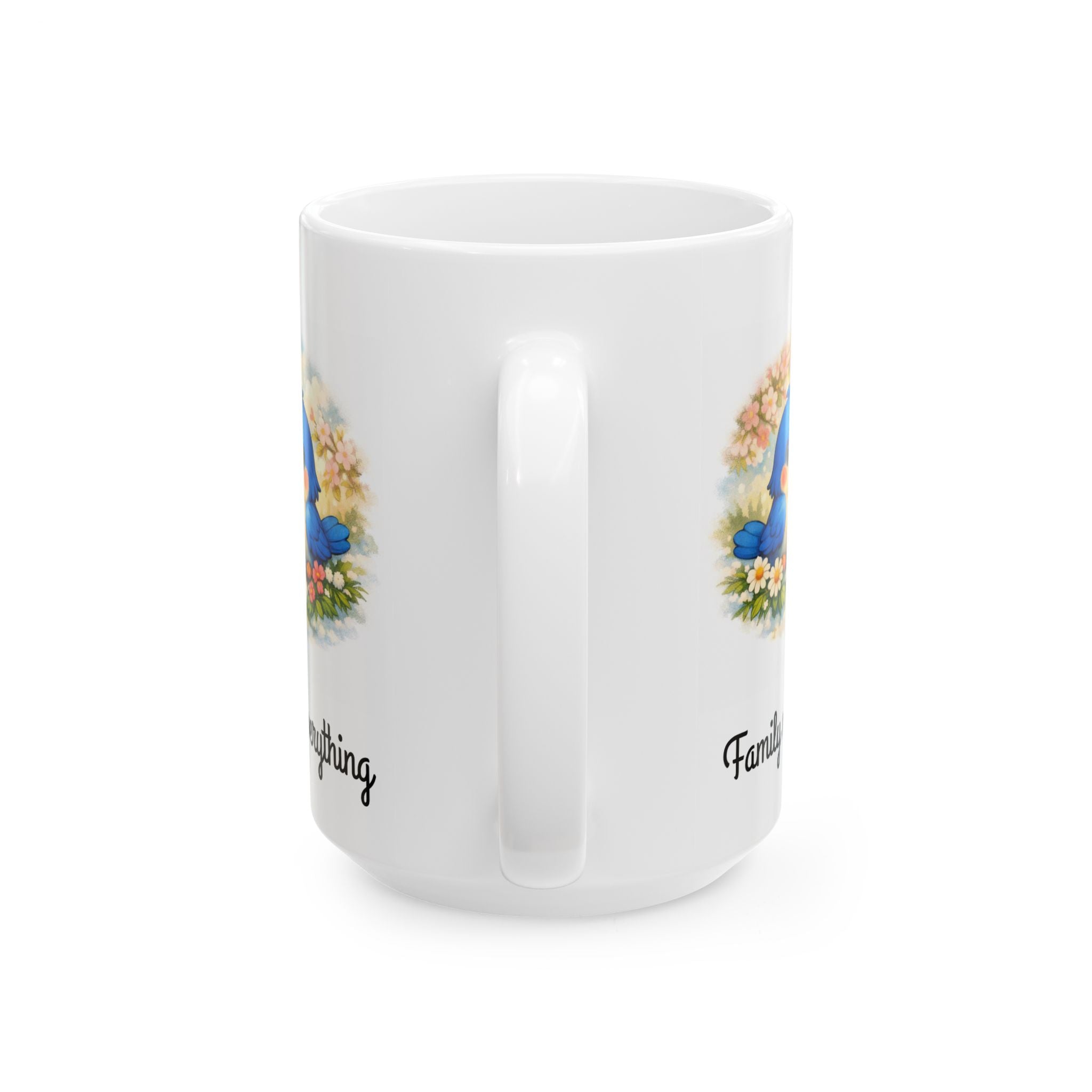 Family Bluebirds Mug – Sentimental Gift for Moms, Grandmas & Bird Lovers