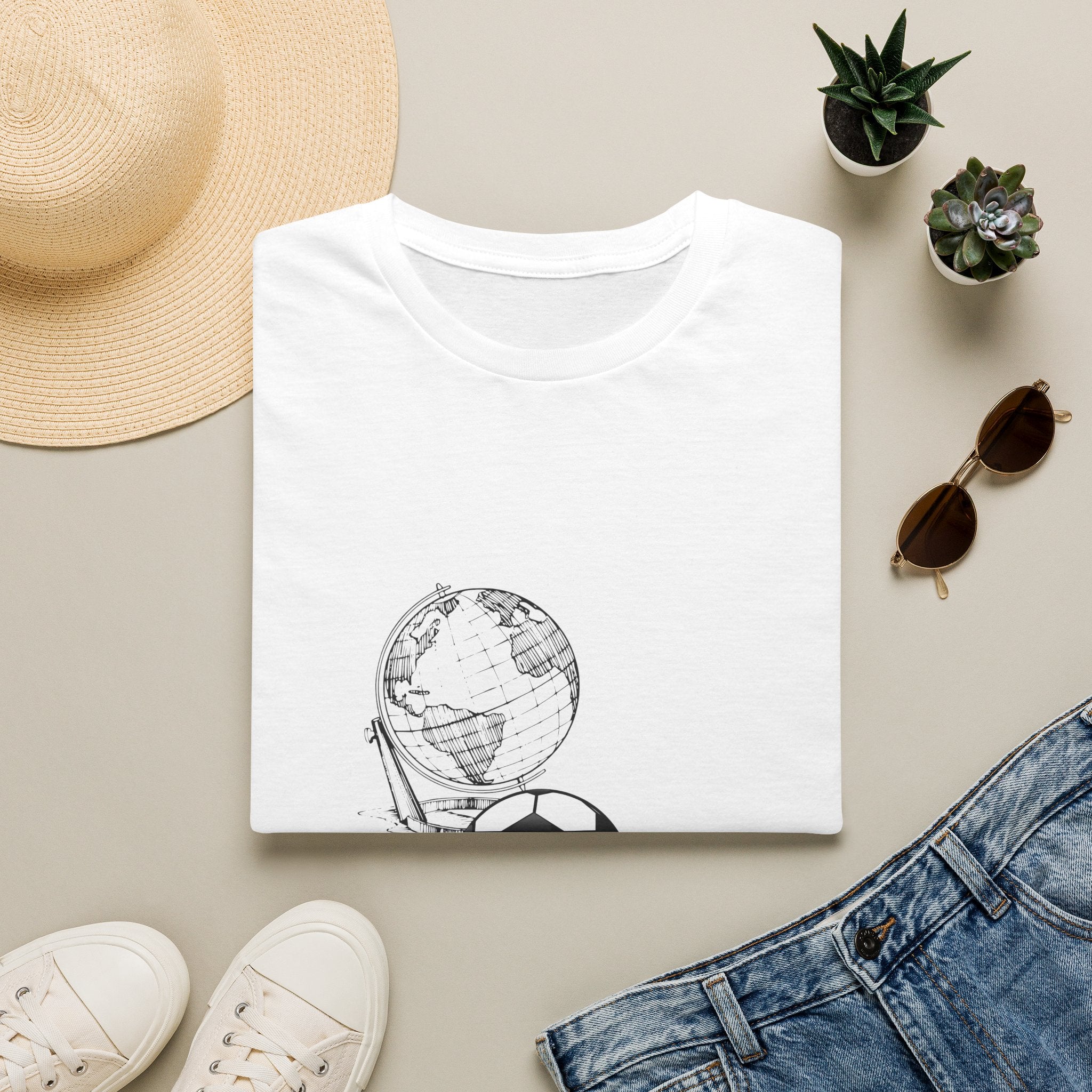 Soccer World Fan T-Shirt – 'World Games Fan' Graphic Tee