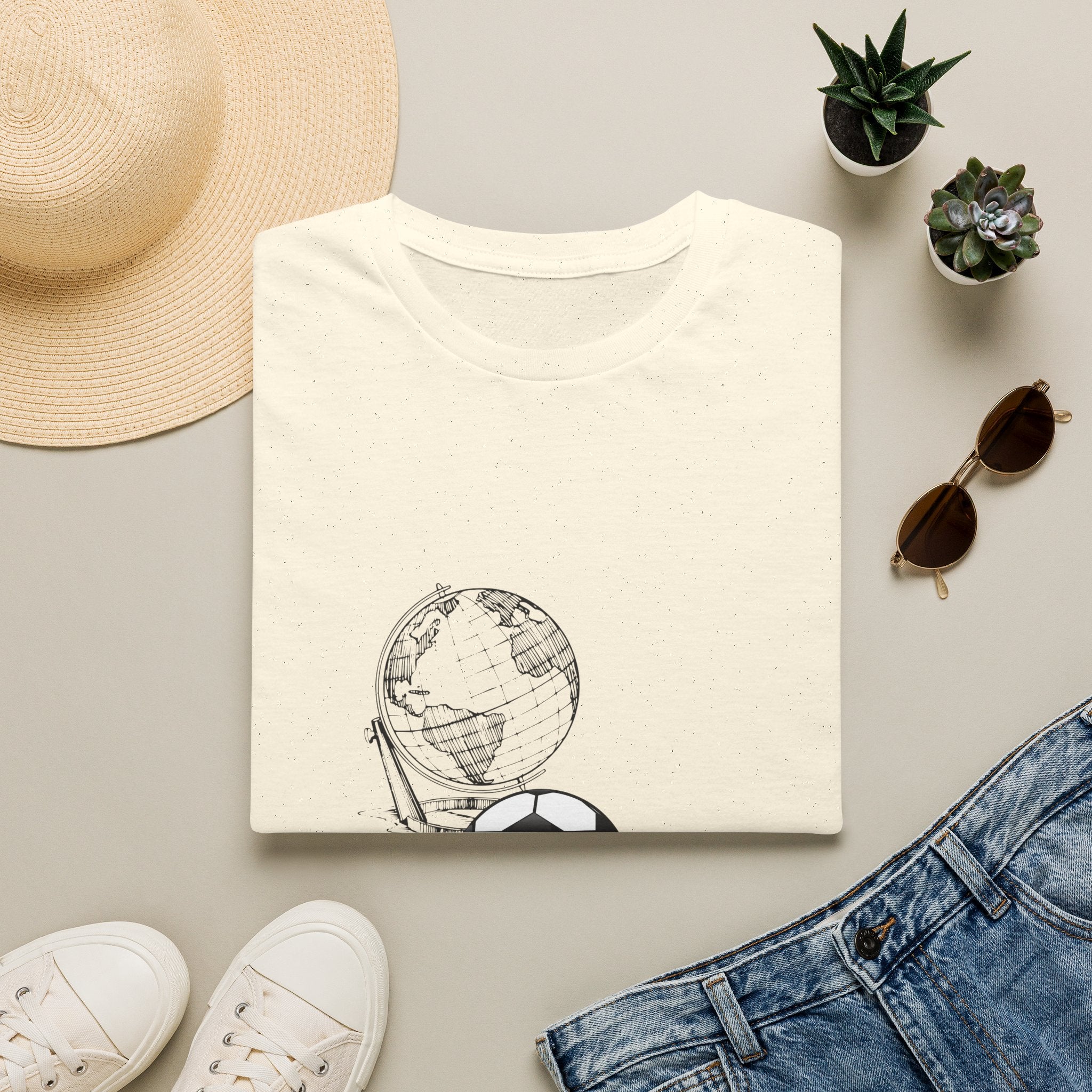 Soccer World Fan T-Shirt – 'World Games Fan' Graphic Tee