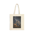 Stargazer Blue Heeler Cattle Dog Canvas Tote Bag — Night Sky Tote