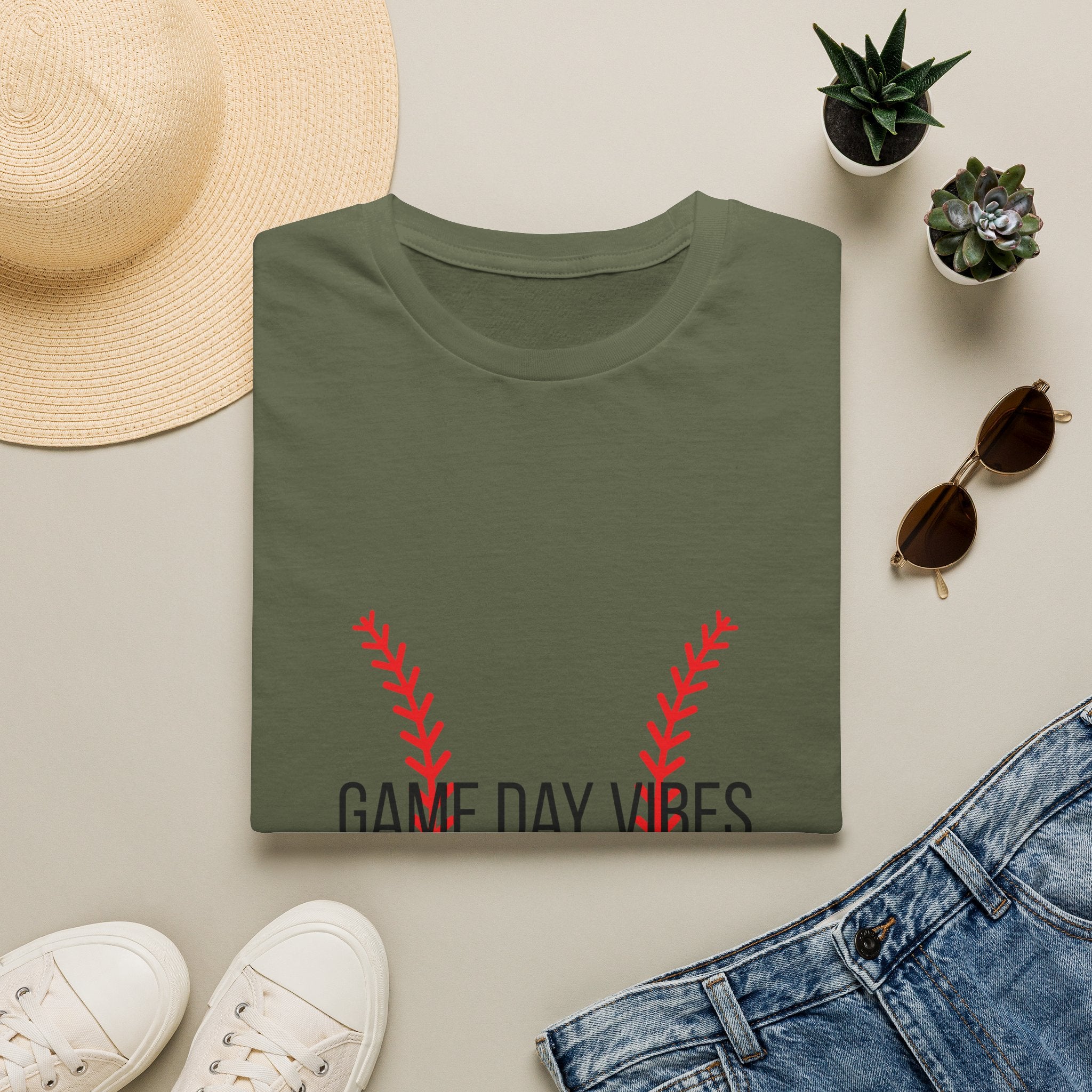 Baseball 'Game Day Vibes' T-Shirt