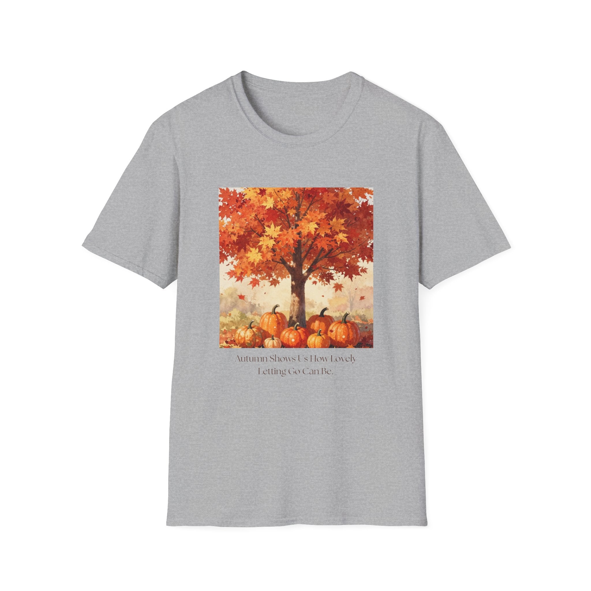 Fall Scene - Unisex Softstyle T-Shirt