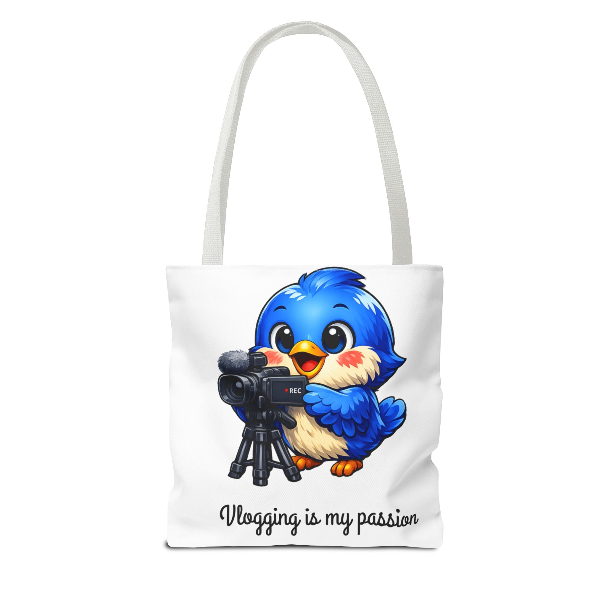 Vlogging Bluebird – Premium Tote Bag