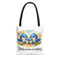 Family Means Everything Bluebirds – Premium Tote Bag