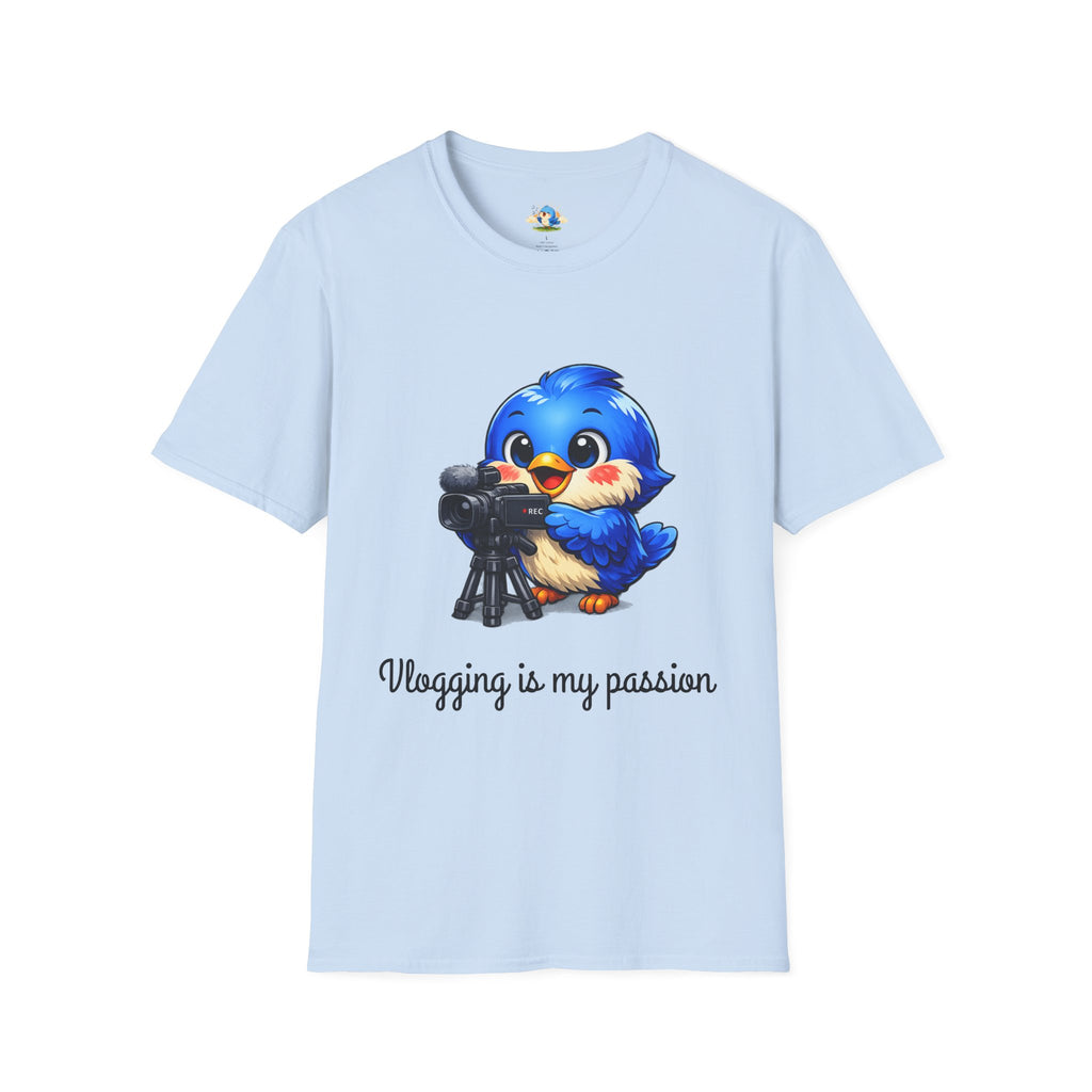 “Vlogging Is My Passion” Adventure Tee  Short