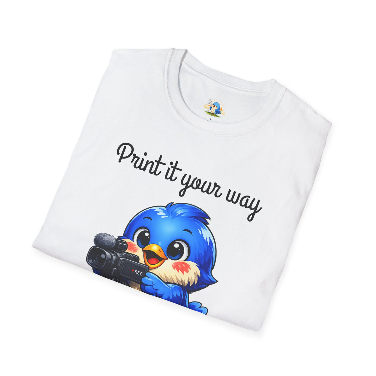 Personalized Vlogger Tee – Add Your Name