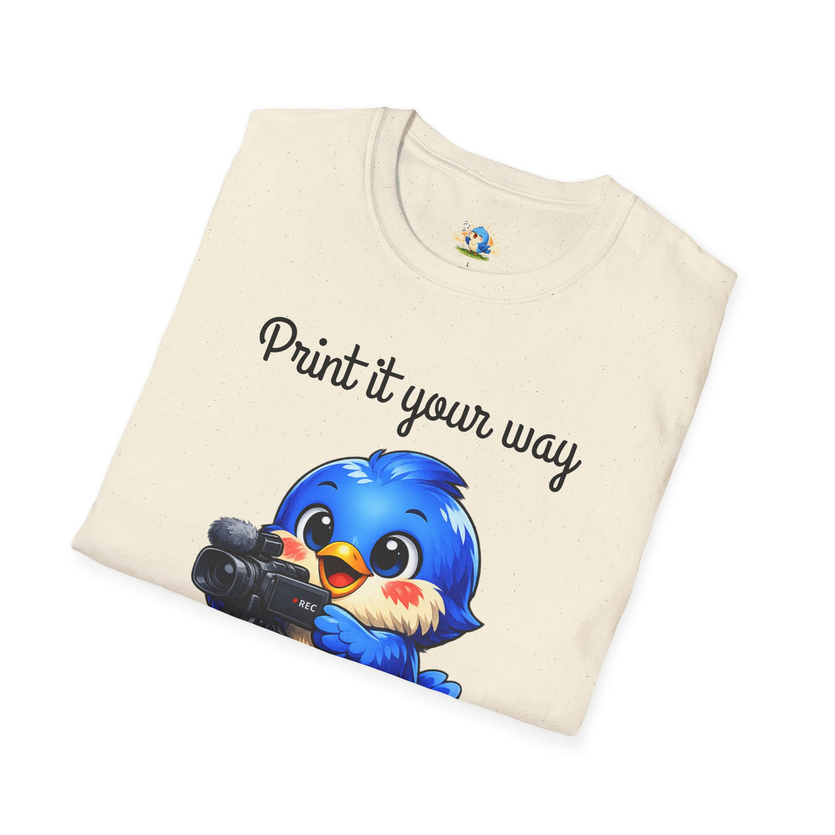 Personalized Vlogger Tee – Add Your Name