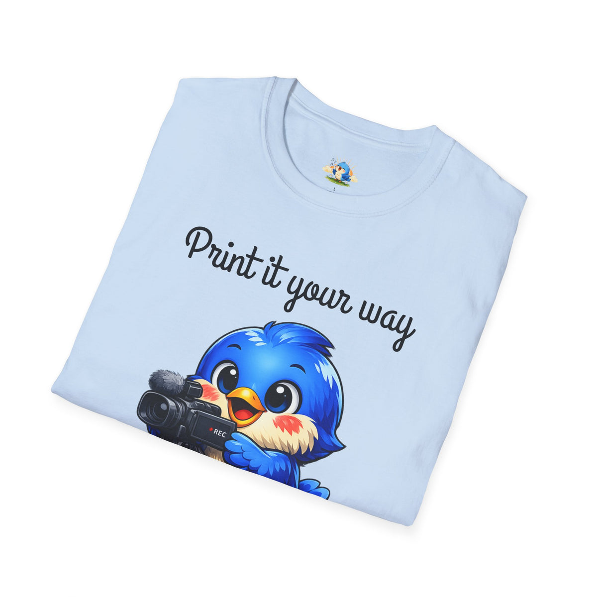 Personalized Vlogger Tee – Add Your Name