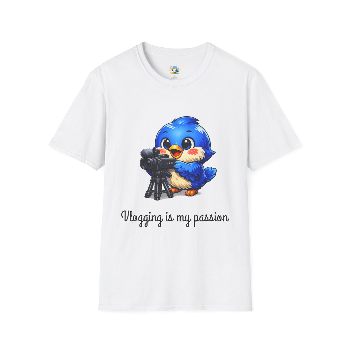 “Vlogging Is My Passion” Adventure Tee  Short