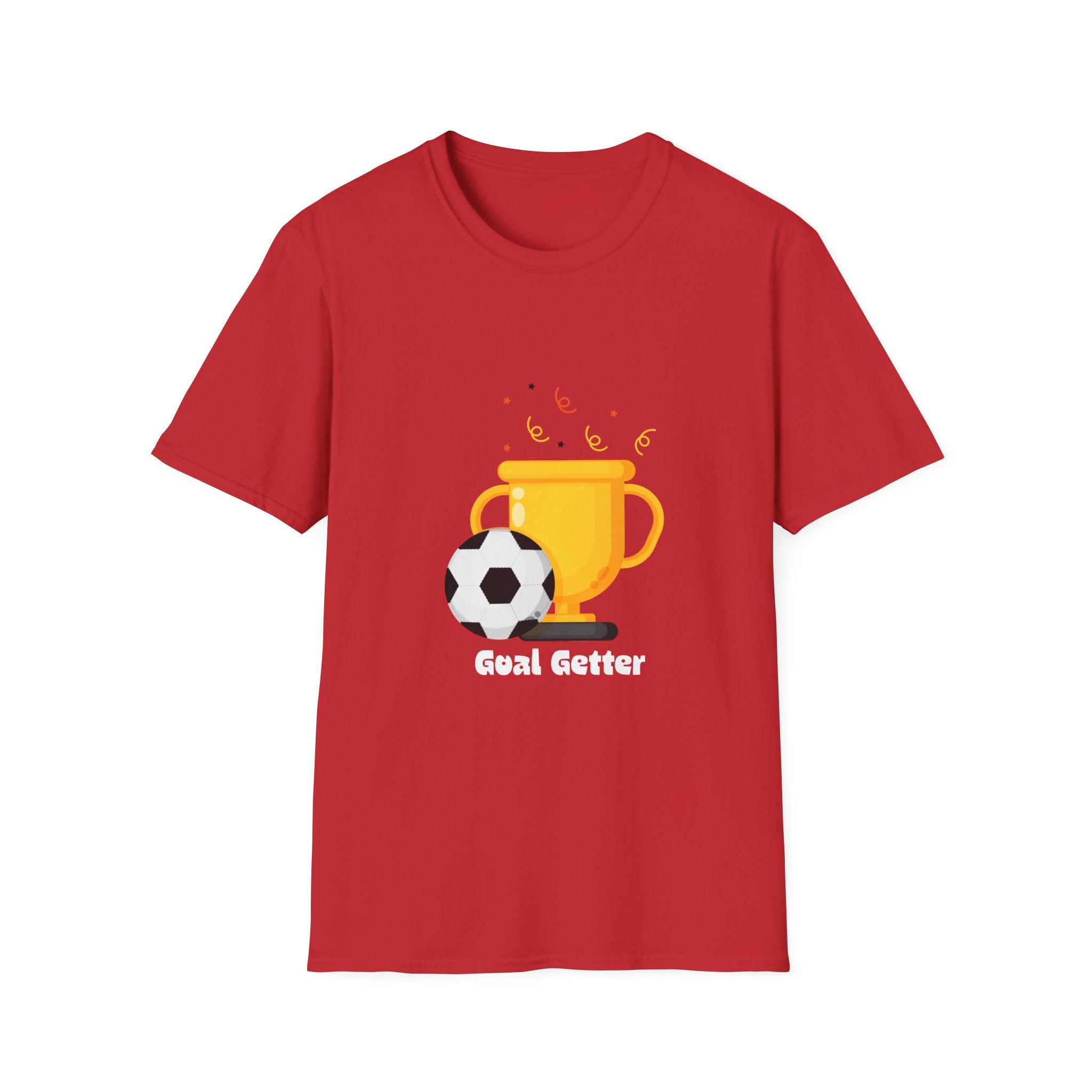 Soccer Champion Trophy T-Shirt — Kids & Fans Victory Tee