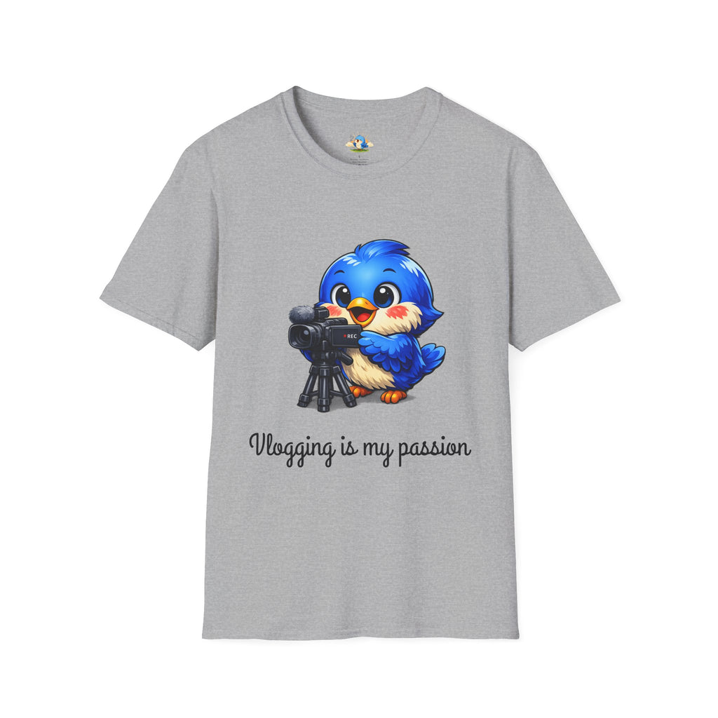 “Vlogging Is My Passion” Adventure Tee  Short