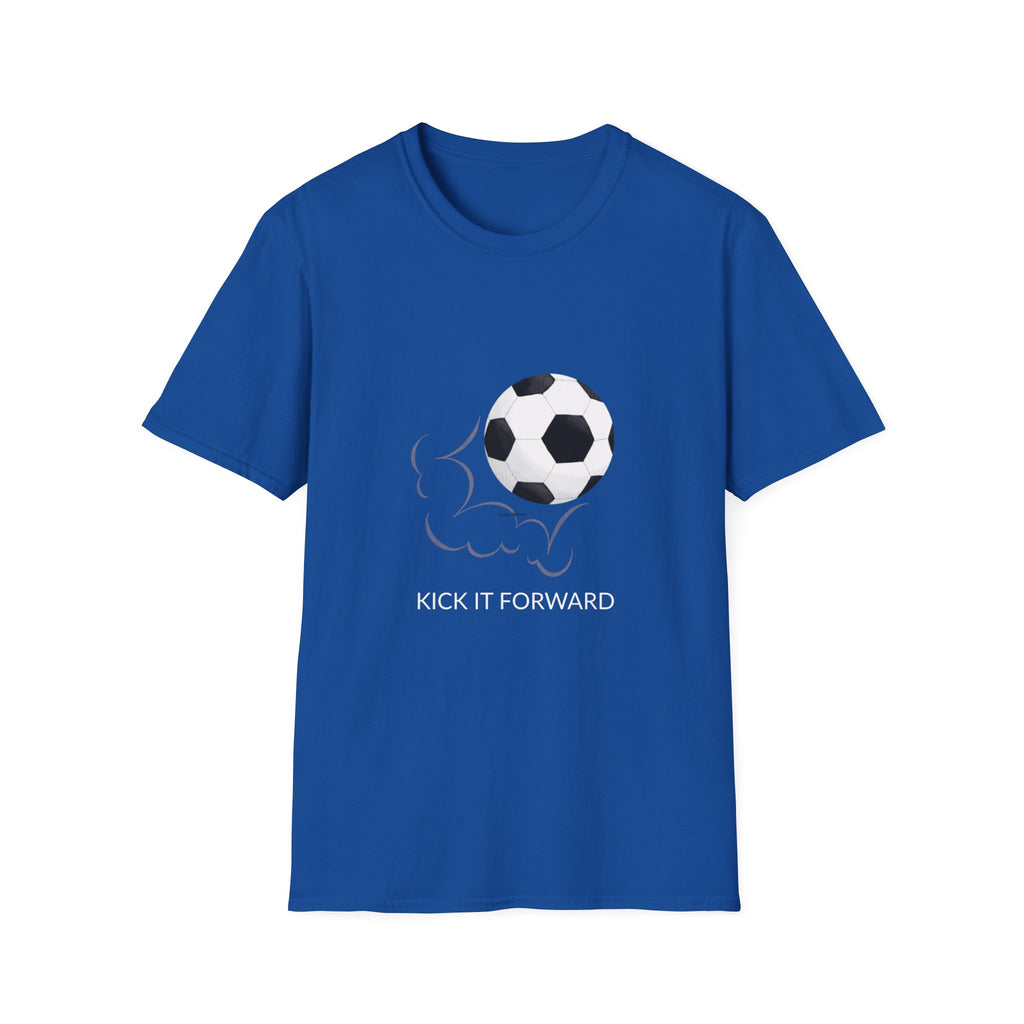 Soccer Kick T-Shirt — Minimal Football Graphic Tee