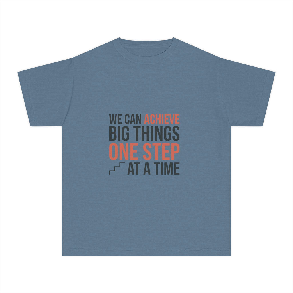 Youth Tee — "We Can Do Big Things" Inspirational Kids T‑Shirt