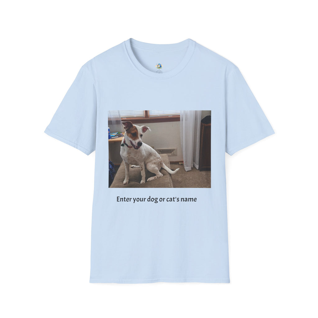 Personalize image and text - Unisex Softstyle T-Shirt