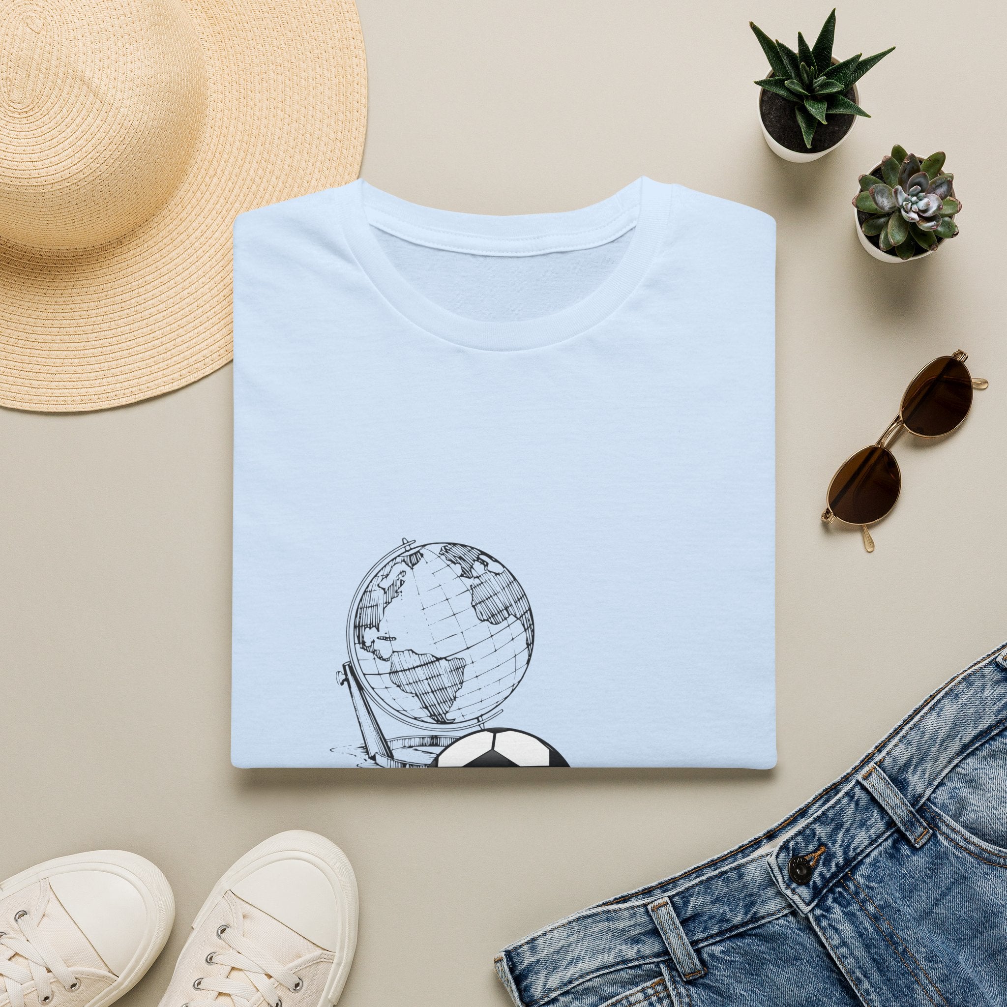 Soccer World Fan T-Shirt – 'World Games Fan' Graphic Tee