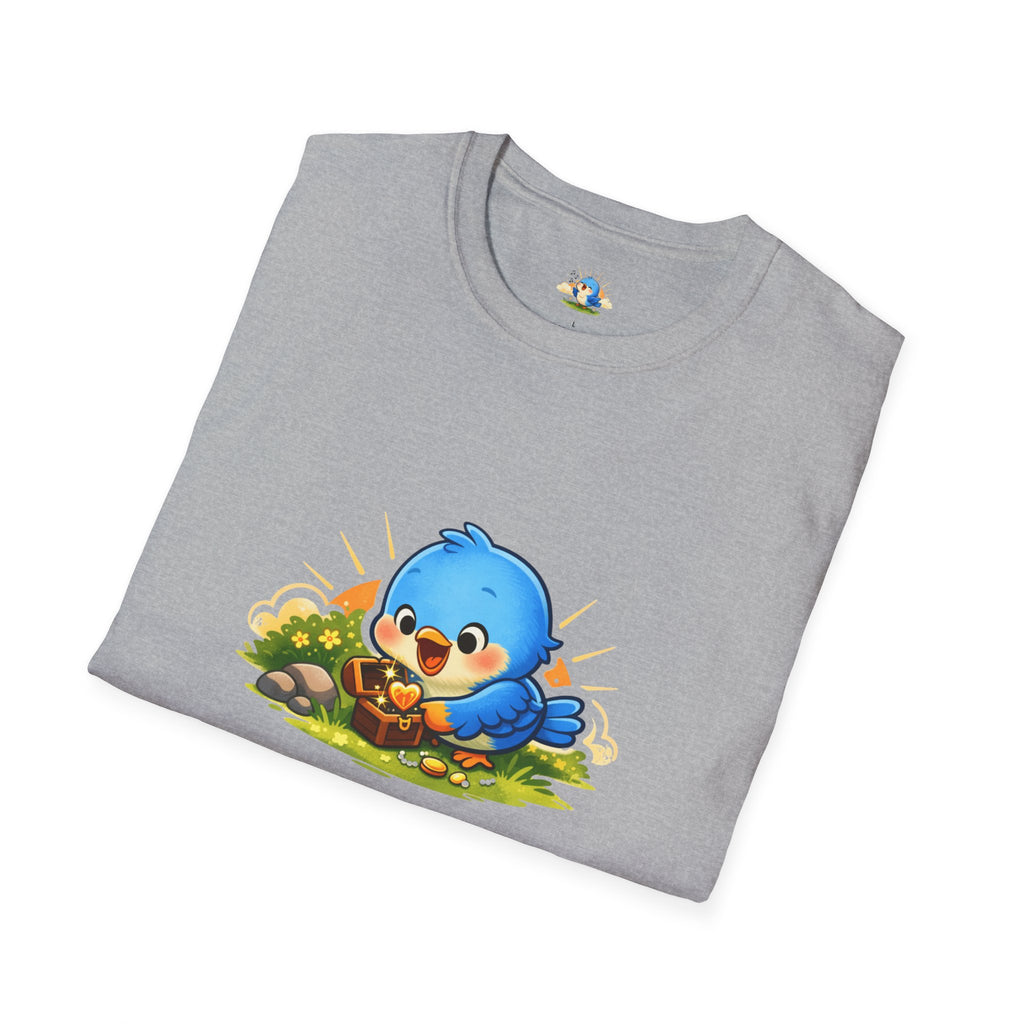 “Treasure Hunter at Heart” Bluebird Tee
