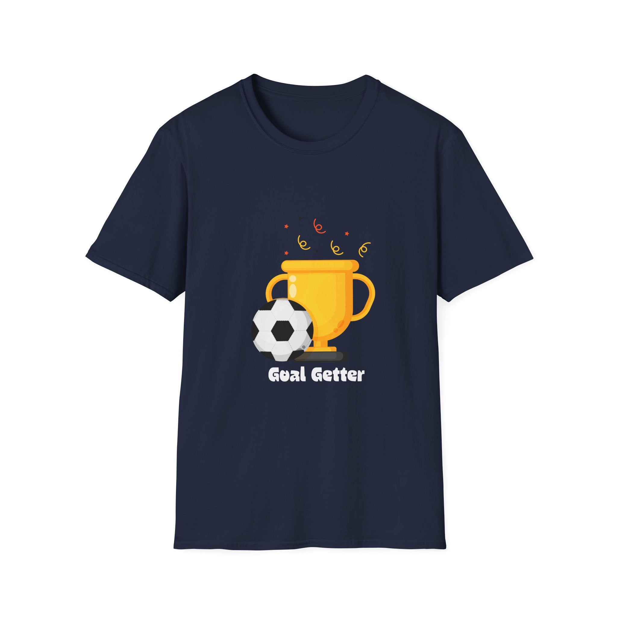 Soccer Champion Trophy T-Shirt — Kids & Fans Victory Tee