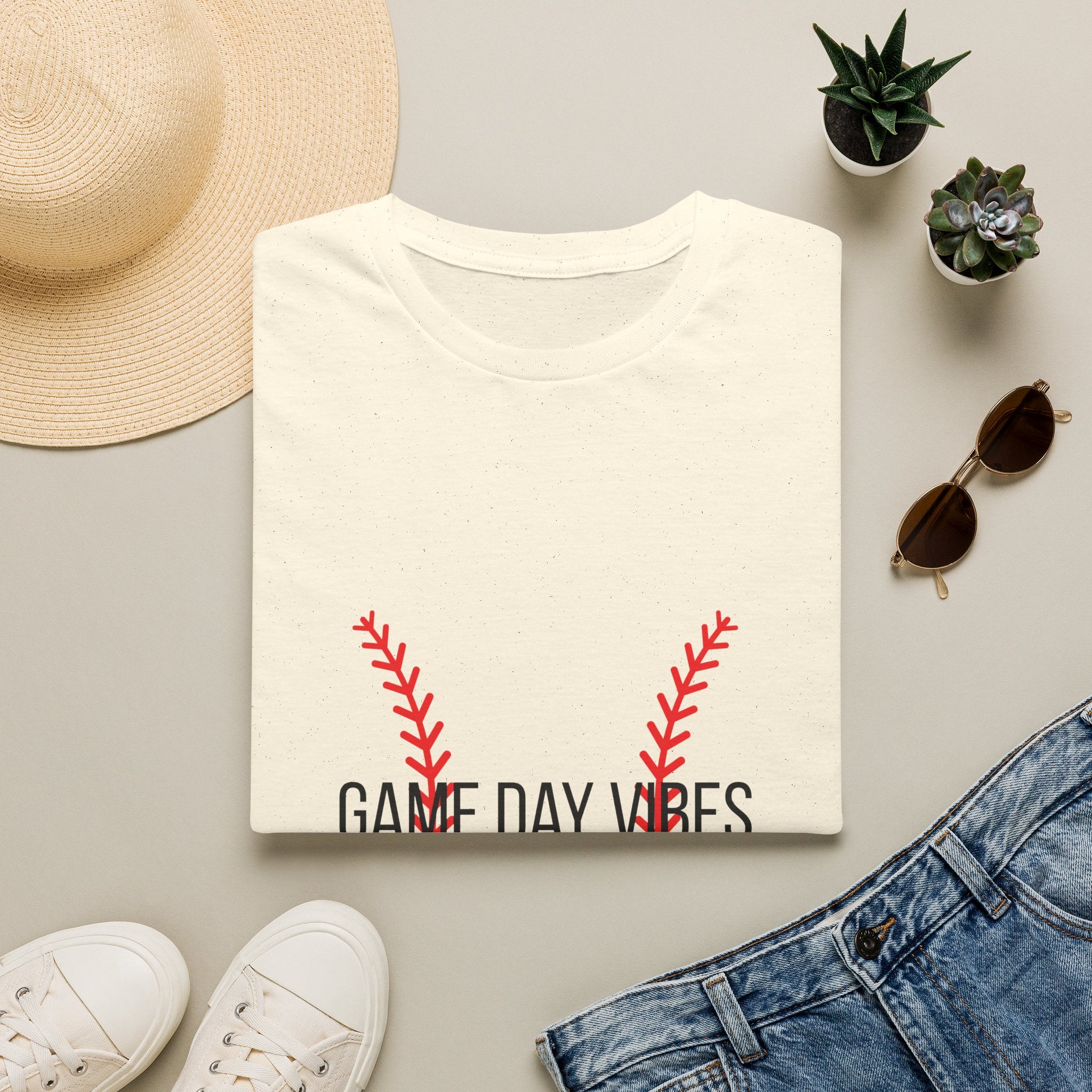 Baseball 'Game Day Vibes' T-Shirt