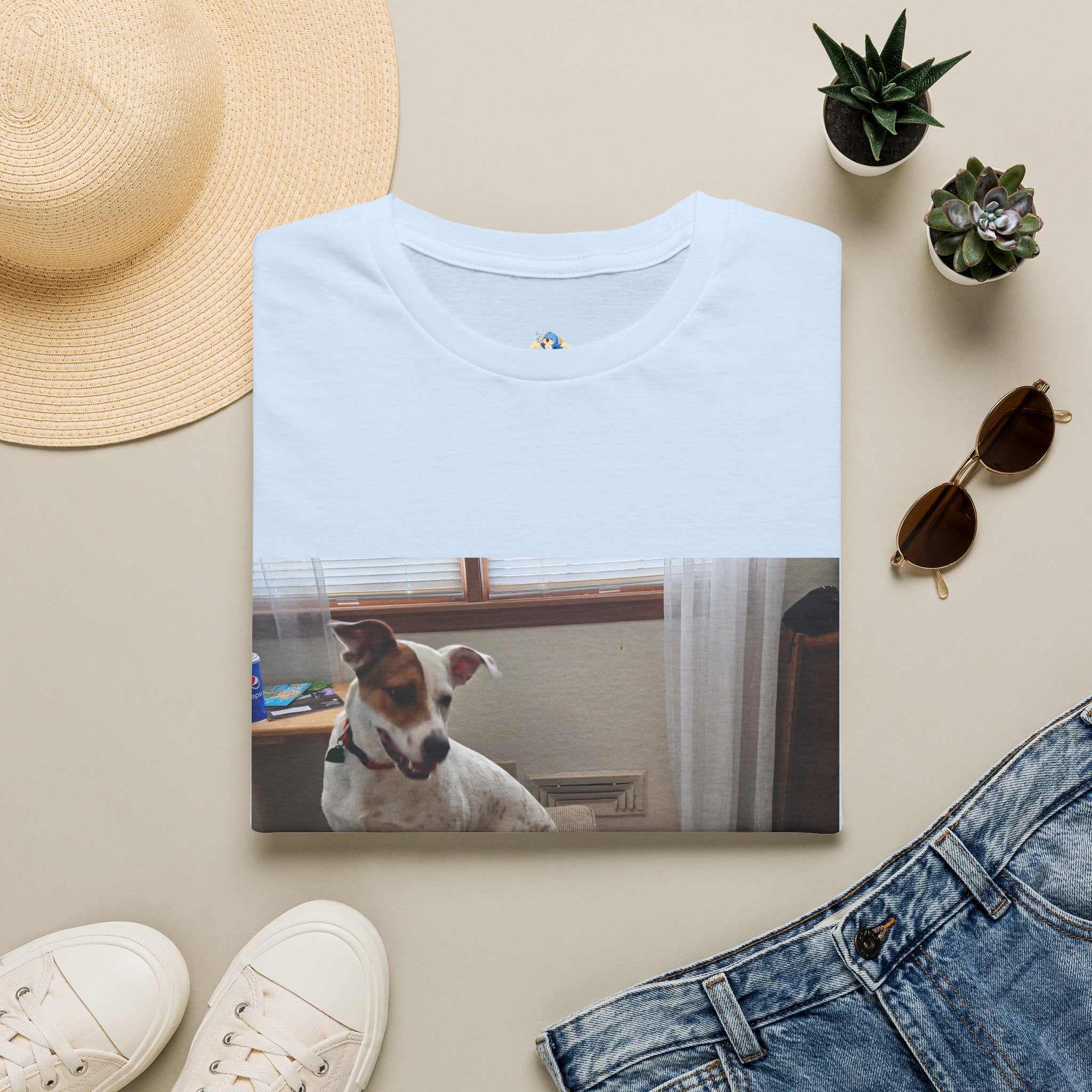 Personalize image and text - Unisex Softstyle T-Shirt