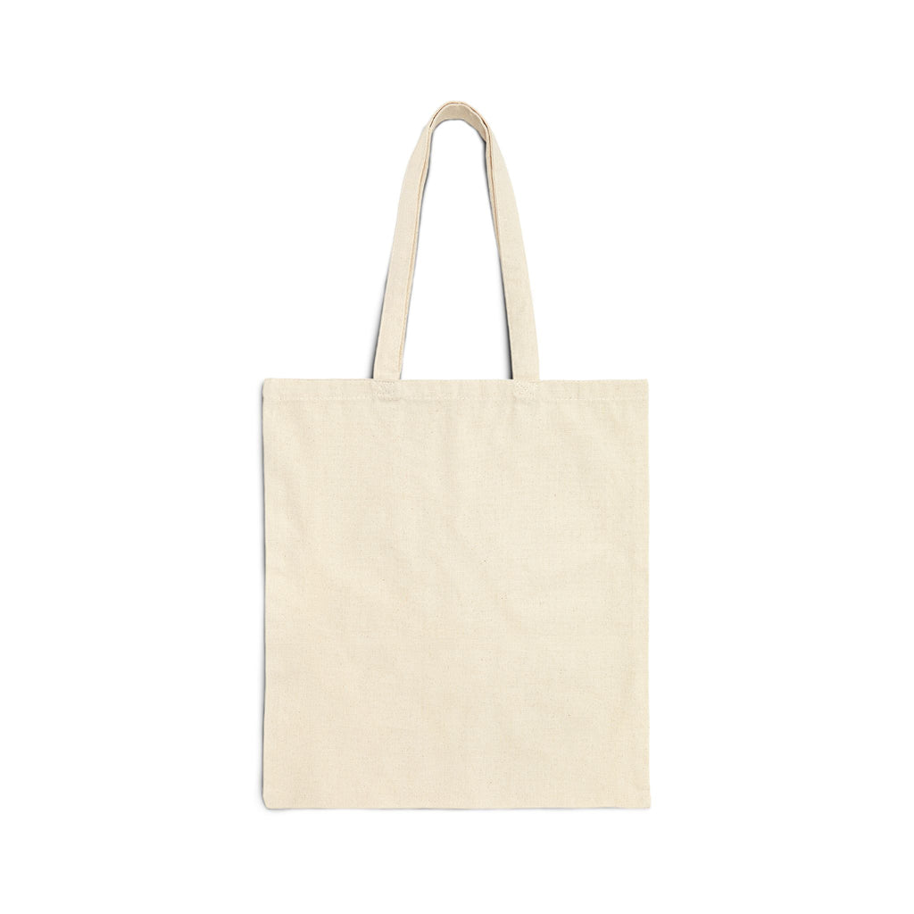 Canvas Tote Bag — Golden Retriever in Wildflower Field Tote