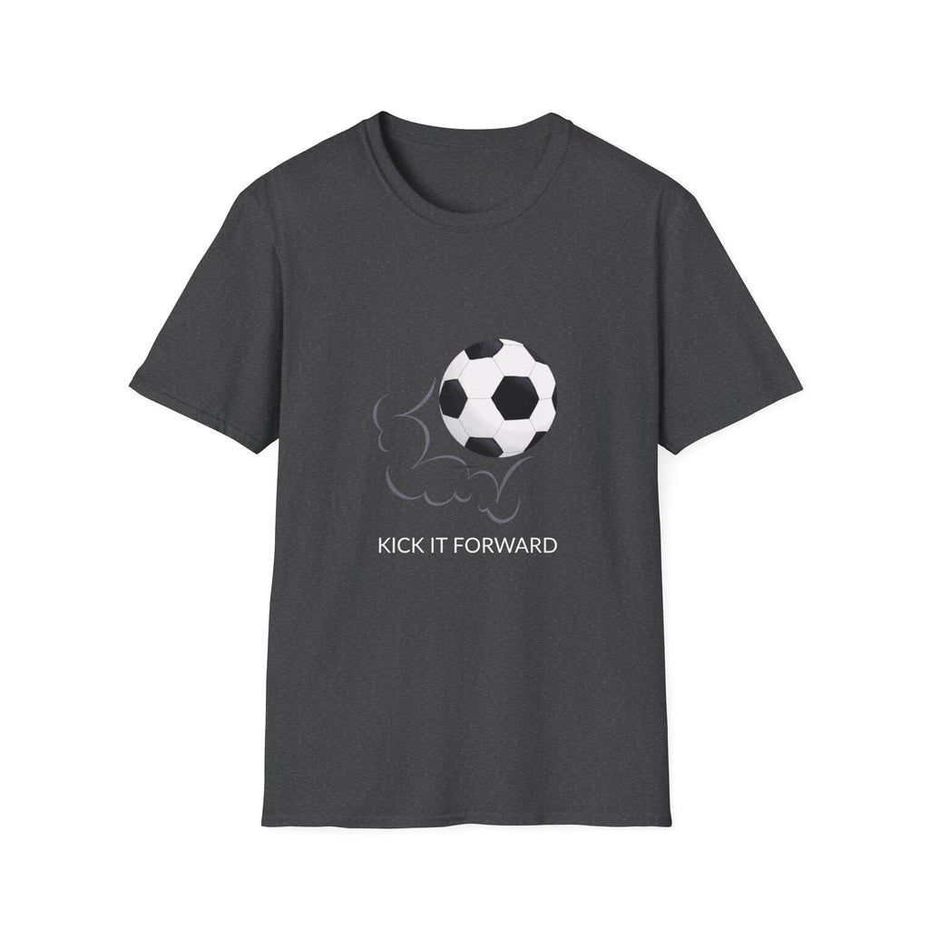 Soccer Kick T-Shirt — Minimal Football Graphic Tee