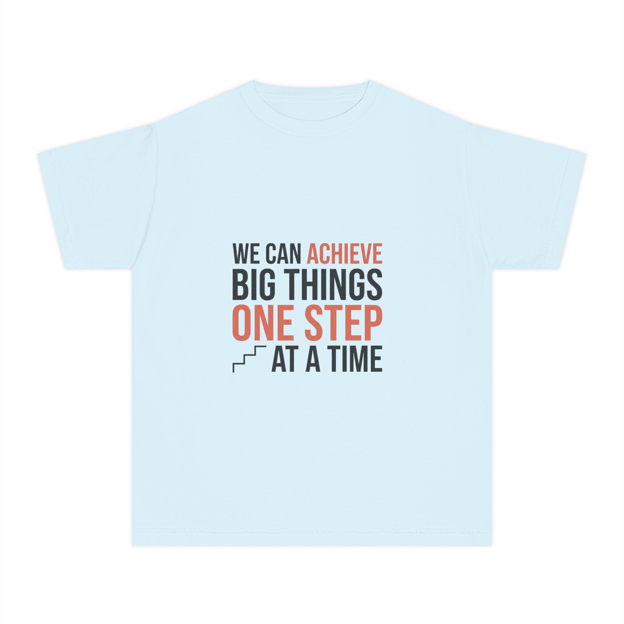 Youth Tee — "We Can Do Big Things" Inspirational Kids T‑Shirt