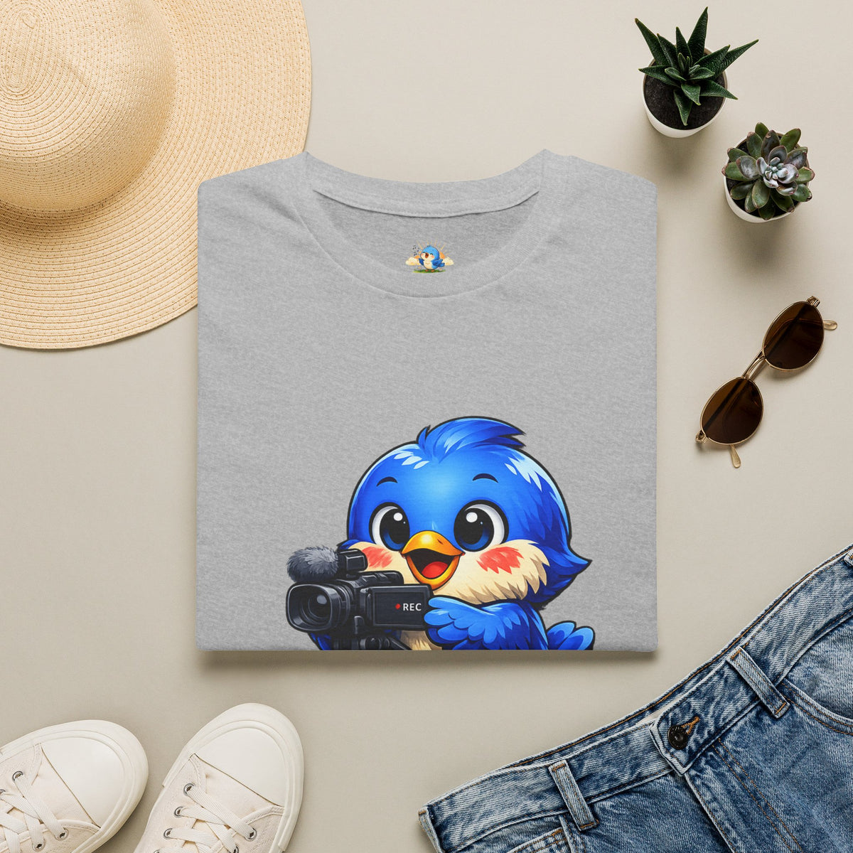 “Vlogging Is My Passion” Adventure Tee  Short