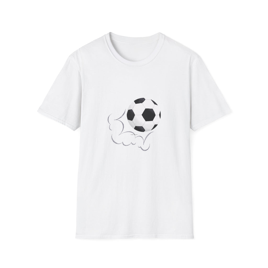 Soccer Kick T-Shirt — Minimal Football Graphic Tee